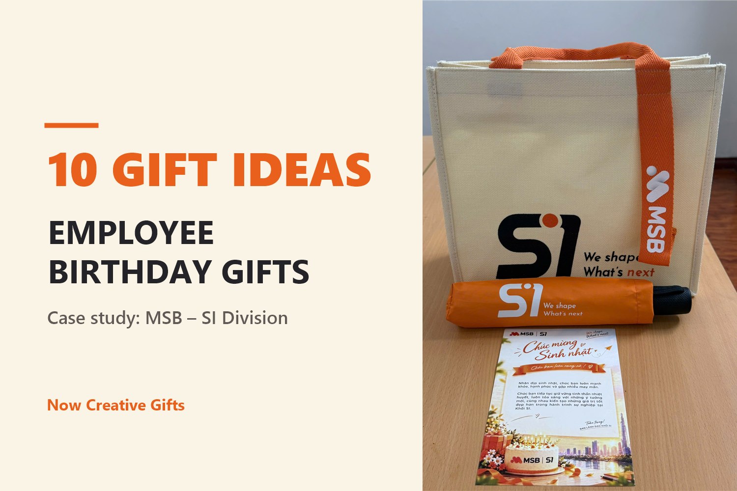 10 Employee Birthday Gift Ideas: Lessons from the MSB Gift Set
