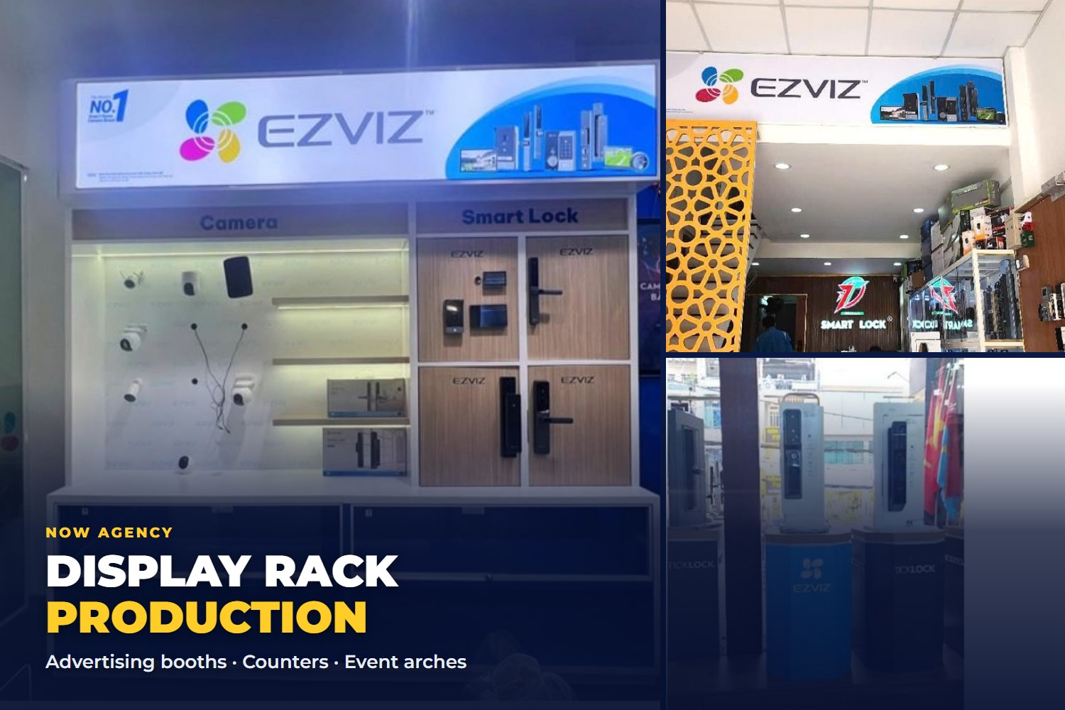 Display Rack and Advertising Booth Production in Vietnam