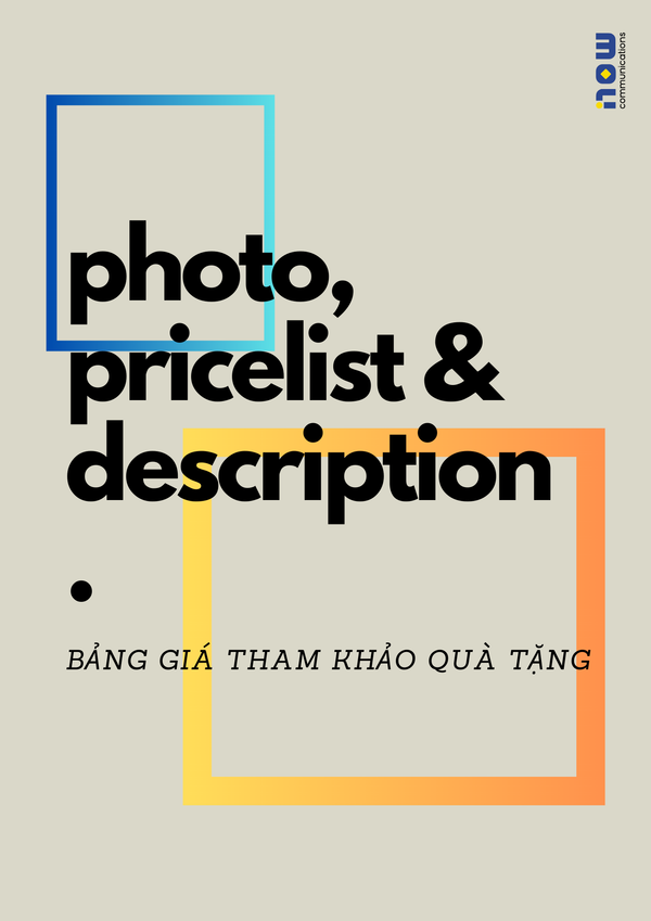 Bảng giá quà tặng