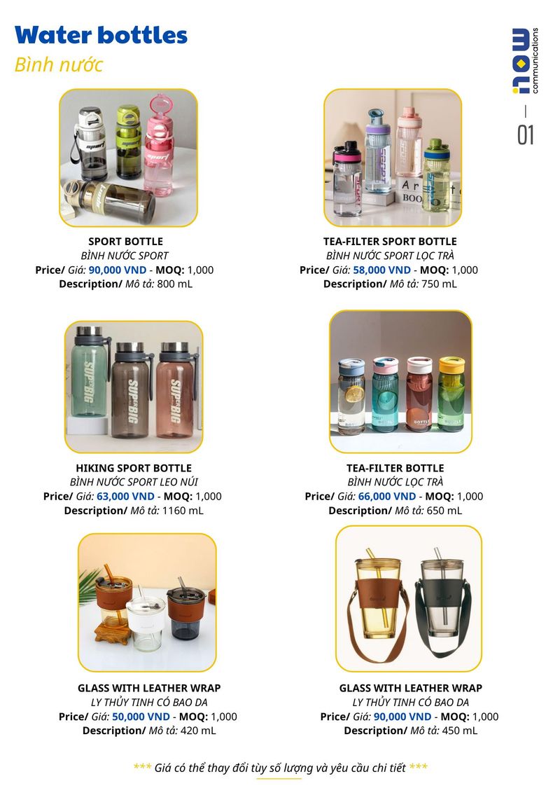 Pricelist
