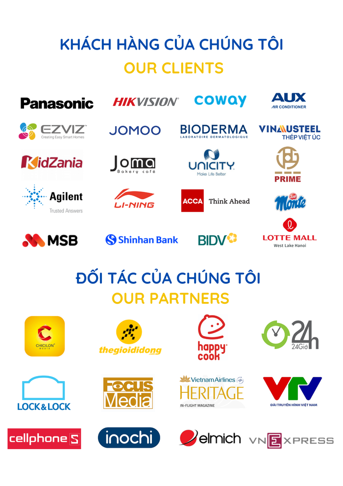 Khách hàng và đối tác của NOW