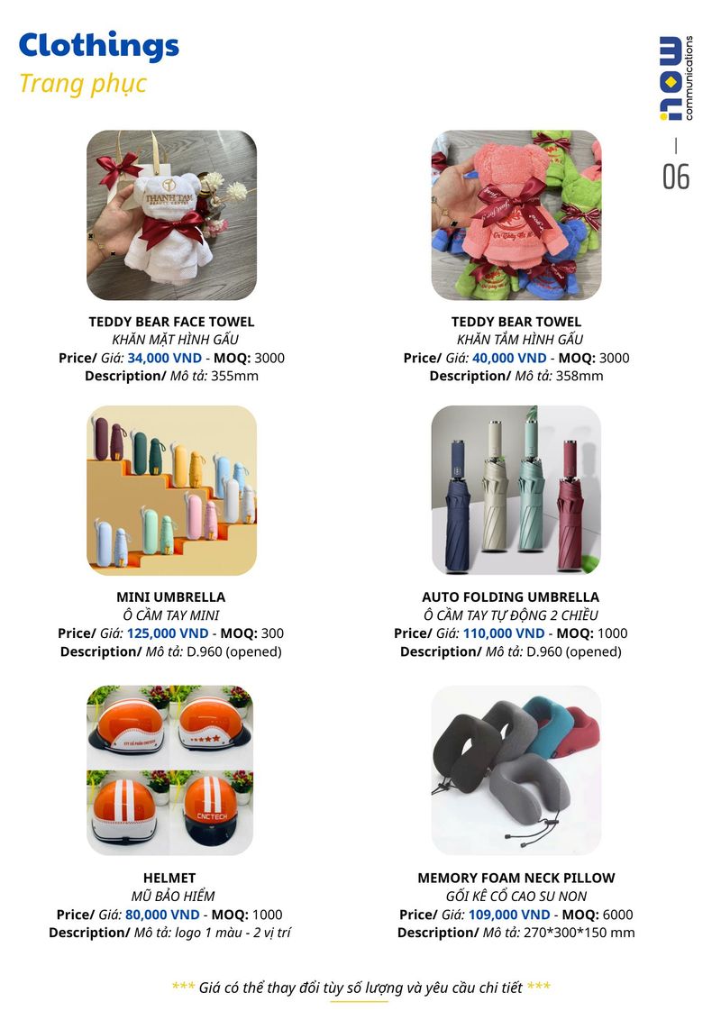 Pricelist