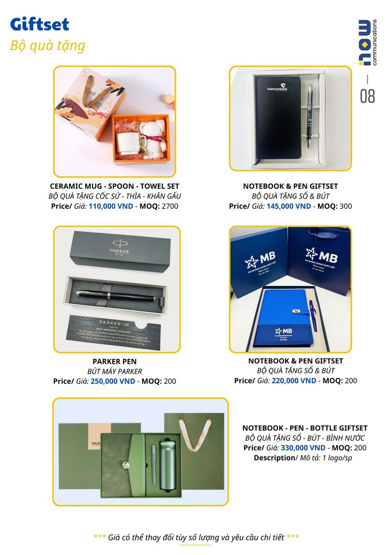Pricelist